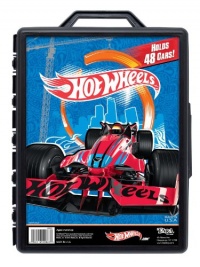 Hot Wheels Molded 48 Car Case - Colors and Styles May Vary