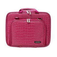 CaseCrown Memory Foam Pocket Case (Alligator Hot Pink) for 15 Inch Apple MacBook Pro