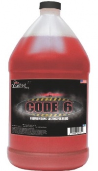 Master Fog - Code 6(TM) (Ridiculously Long Lasting Fog Juice Fluid) - 1 Gallon