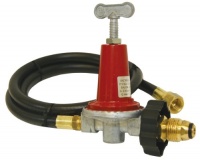 Bayou Classic 5HPR-40 48-Inch LPG Hose, High Pressure Adjustable Regulator