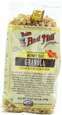 Bobs Red Mill Honey Oat Granola, 12-Ounce (Pack of 4)