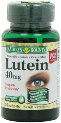 Nature's Bounty Lutein 40 Mg, 30-Count