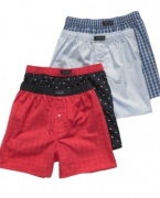 Nothing can compete with the comfort and style of these classic boxers from Jockey.