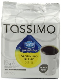 Maxwell House Cafe Collection Morning Blend, 14-Count T-Discs for Tassimo Brewers (Pack of 3), Package May Vary