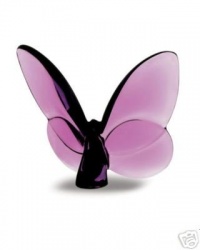 Baccarat Crystal Lucky Butterfly - Violet 2103588