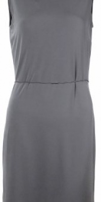 Francisco Costa for Calvin Klein Women's Jersey Dress Steel Grey