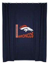 NFL Denver Broncos Shower Curtain