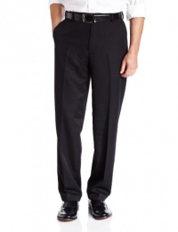 IZOD Men's Flat Front Classic Fit Microsanded Pant