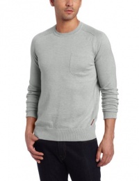 Ben Sherman Men's Crew Neck Sweater With Chest Pocket