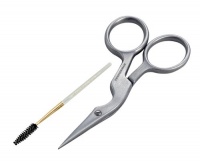 Tweezerman  Stainless Brow Shaping Scissors and Brush