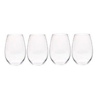 Riedel O Syrah/Shraz Wine Tumblers, Set of 3 with 1 Bonus Glass