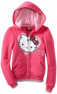 Hello Kitty Girls 2-6X Hoodie with Heart