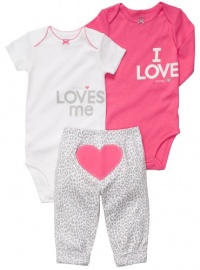 Carter's 3-Piece Set -Mommy LovesMe - 9M