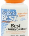 Doctor's Best Best Lumbrokinase (20mg), 60-Count