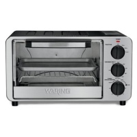 Waring Pro WTO450 Professional Toaster Oven, Brushed Stainless Steel