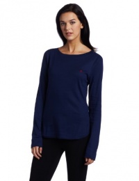 Tommy Hilfiger Women's Boat Neck Long Sleeve Sleep Shirt