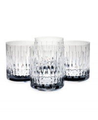 From the world-famous Reed & Barton company, the classic and traditional Soho pattern is a richly cut design in clear crystal. A perfect choice for first-time collectors of affordable crystal stemware and barware.