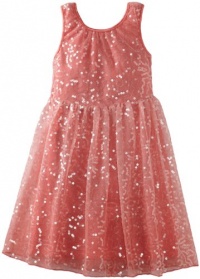 Ruby Rox Girls 7-16 Dress, Coral, 7