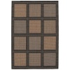 Couristan Recife Summit Indoor/Outdoor Area Rug - Cocoa/Black