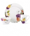 Lenox Kate Spade Charcoal Floral 4 Pc Set