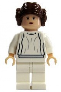 Lego Star Wars Princess Leia Minifigure with Blaster