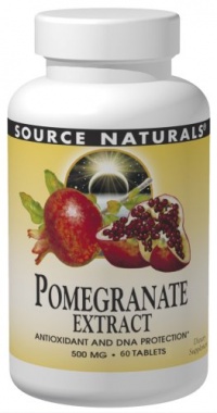 Source Naturals Pomegranate Extract 500mg, 60 Tablets