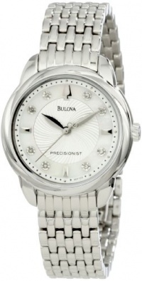 Bulova Women's 96P125 Precisionist Brightwater Mother of Pearl Watch