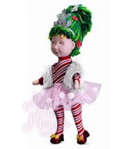 Madame Alexander Dolls Fancy Nancy Snowflake Cloth