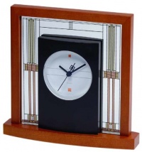 Frank Lloyd Wright Collection - Willits Desktop Clock by Bulova