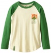 LRG Boys 2-7 Little Sunshower Baseball Raglan, Light Cream, 5