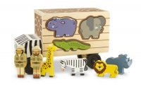 Melissa & Doug Animal Rescue Shape-Sorting Truck