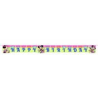 Minnie Bows Banner Plastic