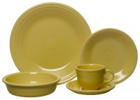 Fiesta 5-Piece Place Setting, Sunflower