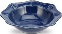 Portmeirion Fleur De Lys Blue Cereal Bowl, Set of 4