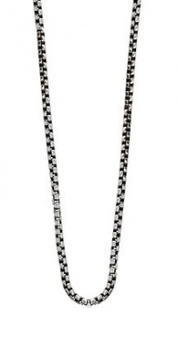 Sterling Silver Box Chain, 2mm Wide Approx., 22 Inches Long