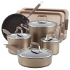 Anolon Advanced Bronze Nonstick 9-Piece Cookware Set with 2-Piece Bakeware Bonus