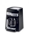 DeLonghi DCF2212T 12-Cup Glass Carafe Drip Coffee Maker, Black