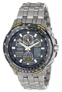 Citizen Men's JY0050-55L Blue Angels Skyhawk A-T Titanium Eco-Drive Watch