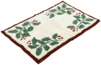 HOLIDAY NOUVEAU TUFTED RUG WITH LUREX