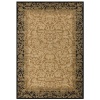 Couristan Everest 1284/4898 Fontana Area Rug - Gold/Black