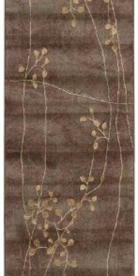 Nourison Zanibar Multicolor Floral Vine 2.3-Feet by 8-Feet Polyacrylic Runner Rug