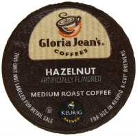 Gloria Jean's Hazelnut K-Cup packs for Keurig Brewers (Pack of 50)