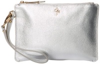 Cole Haan Jitney Medium Zip B41556 Wallet,Argento,One Size