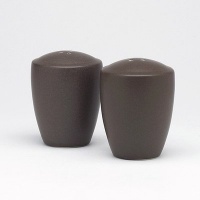 Noritake Colorware Salt and Pepper Shakers, Chocolate