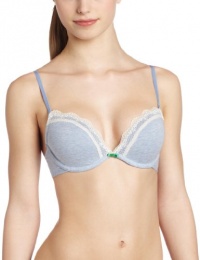 Ck One Women's Ck One Sugar And Spice Push Up, Chambray Heather, 36B