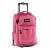 JanSport Wheeled Superbreak Backpack (Pink Prep)