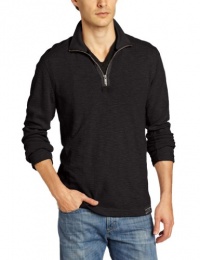 Calvin Klein Jeans Men's Textured Long Sleeve Knit Top