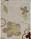 Area Rug 4x6 Rectangle Contemporary Beige Color - St Croix Trading Structure Collection