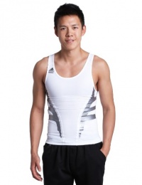 adidas Men's Techfit Powerweb Compression Tank