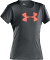 Under Armour Girls' UA Big Logo Short Sleeve T-Shirt